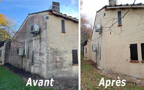 Nettoyage de façades